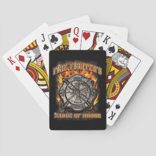 Badge Of Honor Poker Cards