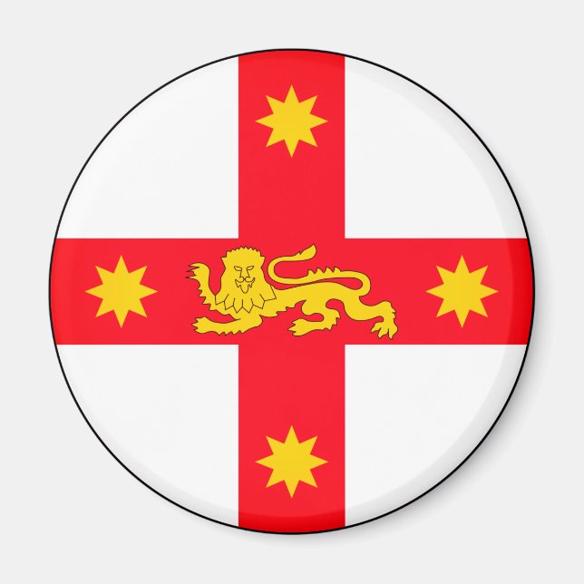 Badge of New South Wales, Australia Magnet (Front)