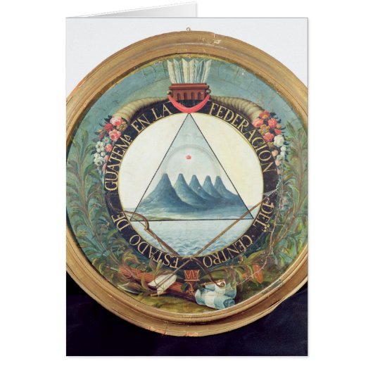 Badge of the Federation of Guatemala Cards (Front)