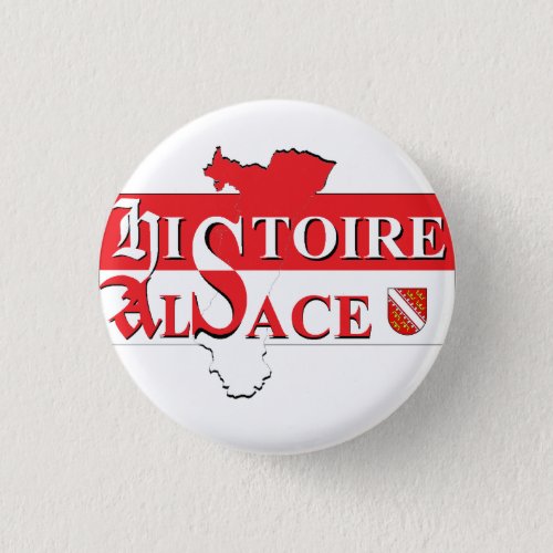 Badge officiel Histoire Alsace  Elsss Gchischt Button