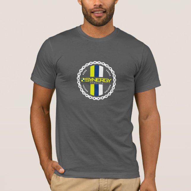 Badge on Gray Medium T-Shirt (Front)