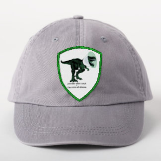 badge patch: T-Rex cone of shame