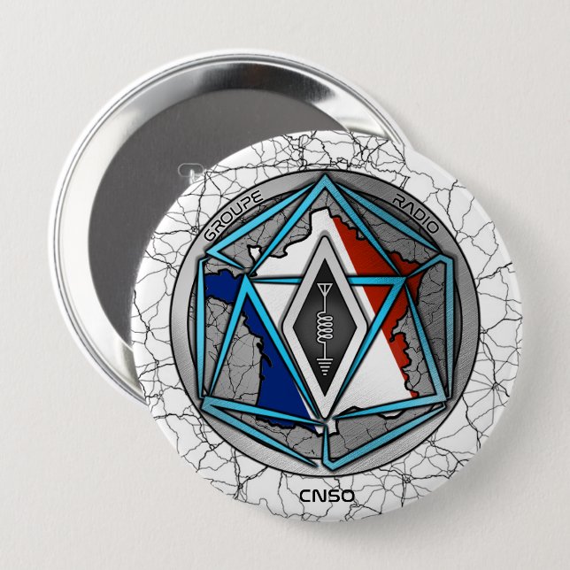 BADGE RADIO BUTTON (Front & Back)