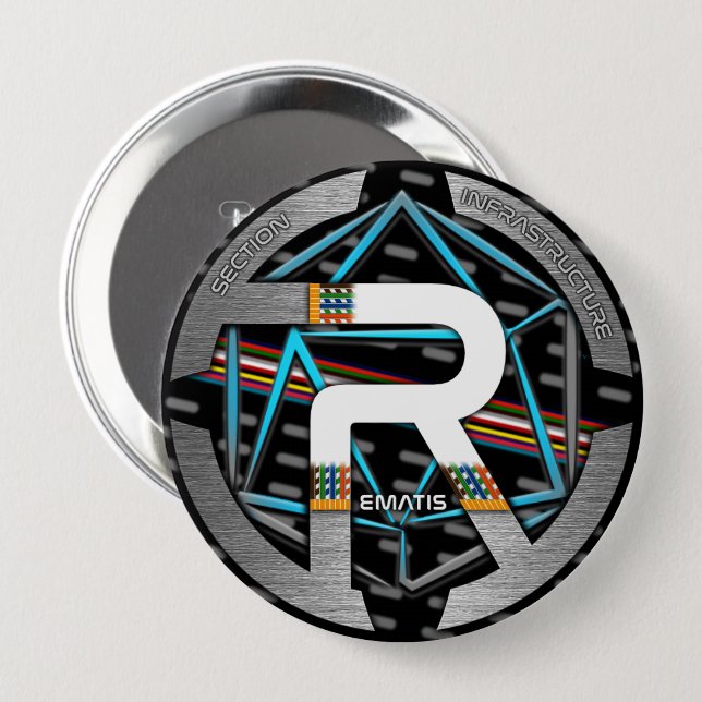 BADGE REMATIS BUTTON (Front & Back)