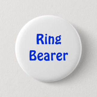 Badge - Ring Bearer Pinback Button