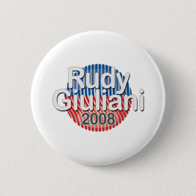 badge-rudygiuliani pinback button (Front)