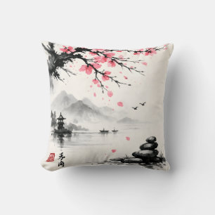 Badge Throw Pillow