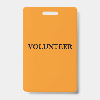 Badge - Volunteer