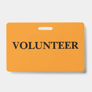 Badge - Volunteer