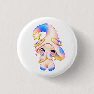 Badge Zessi Émerveillé - Collection Humeur Button