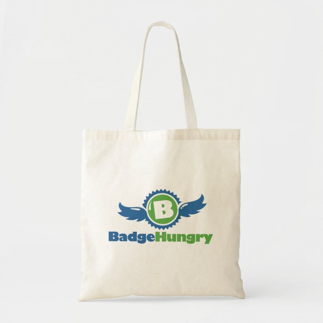 BadgeHungry Budget Tote Bag (Front)