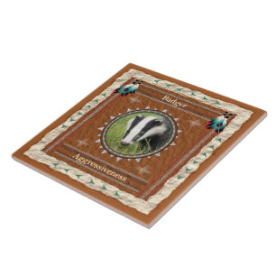 Badger Aggressiveness Energy Ceramic Tile