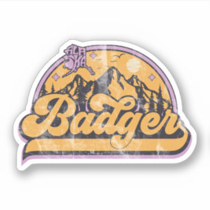 Badger, Alaska Sticker