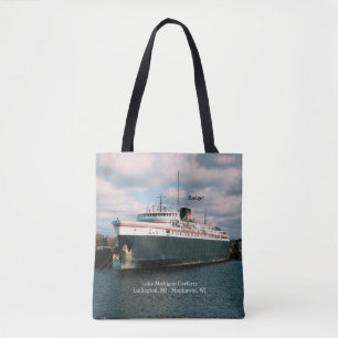 Badger all over tote bag