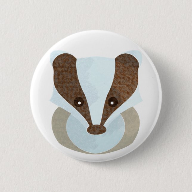 Badger Badge Button (Front)