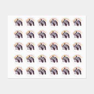 BADGER BEING CUTE LABELS