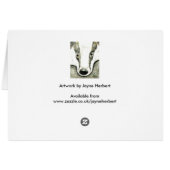 Badger card (a330) (Back Horizontal)