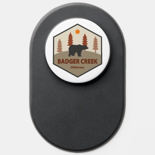 Badger Creek Wilderness Oregon Bear PopSocket