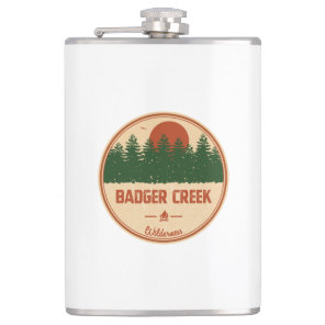 Badger Creek Wilderness Oregon Flask
