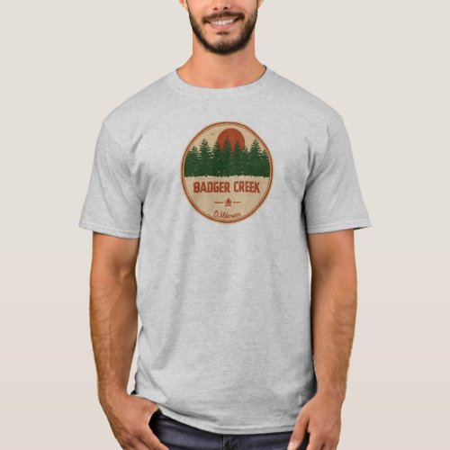 Badger Creek Wilderness Oregon T_Shirt