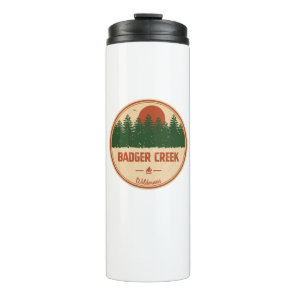Badger Creek Wilderness Oregon Thermal Tumbler