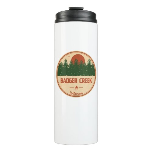 Badger Creek Wilderness Oregon Thermal Tumbler