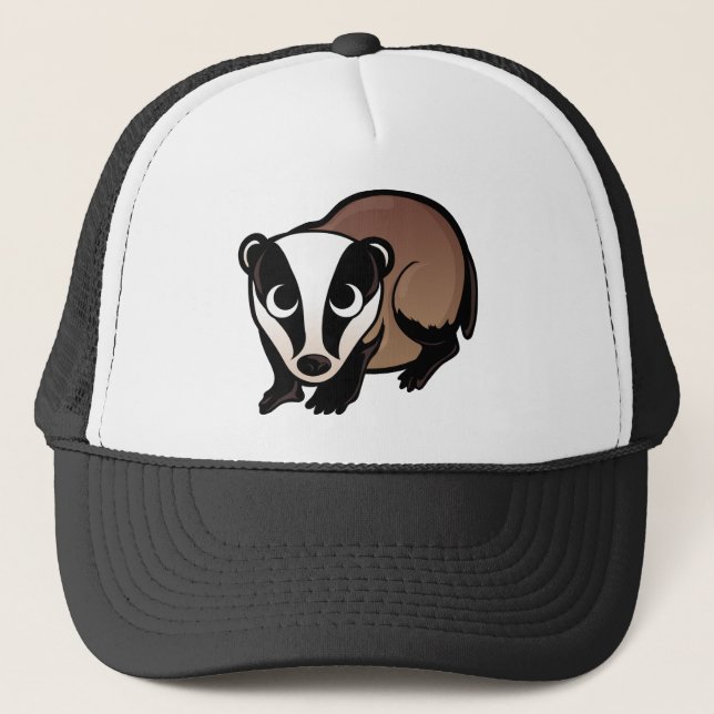 Badger Design Trucker Hat (Front)