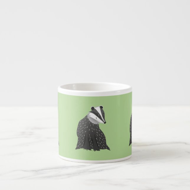 Badger Espresso Cup (Front)