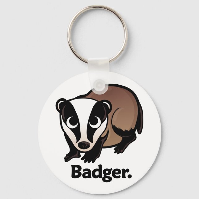 Badger. Keychain (Front)