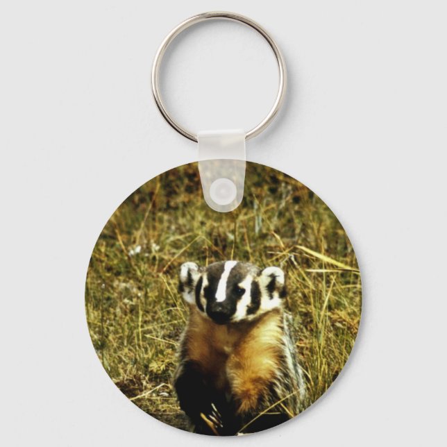 Badger Keychain (Front)