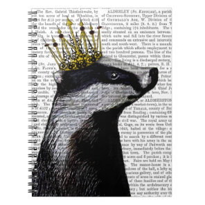 Badger King Notebook