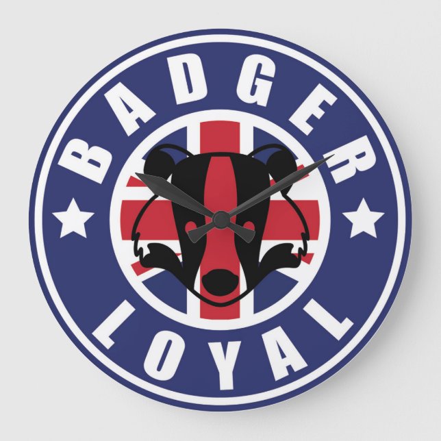 Badger Loyal Clock (Front)