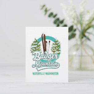 Badger Mountain Waterville Washington Ski logo
