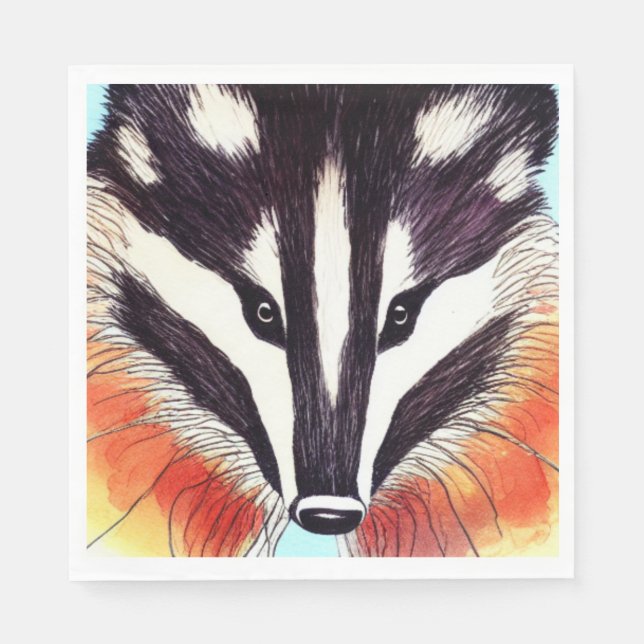 Badger Napkins (Front)
