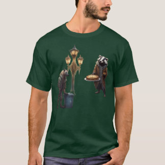 Badger offers a homeless Jackal pie T-Shirt