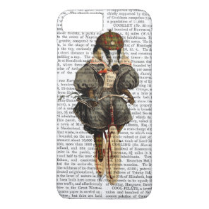 Badger on Vintage Bicycle iPhone 8 Plus/7 Plus Case