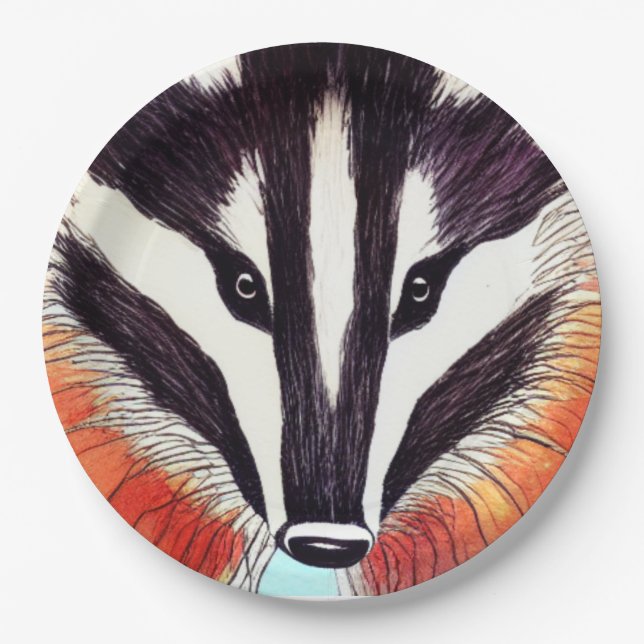 Badger Paper Plates (Front)