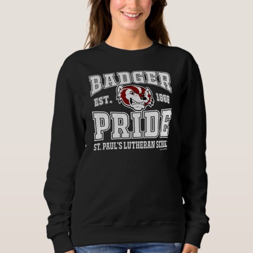 Badger Pride Basic Black Sweatshirt