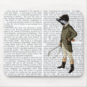 Badger The Rider Full Mouse Pad