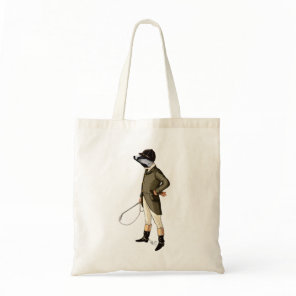 Badger The Rider Full Tote Bag