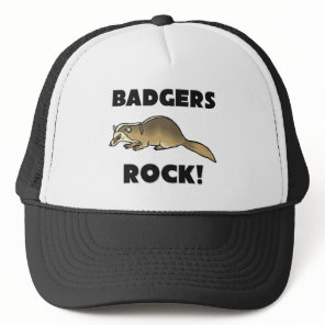 Badgers Rock Trucker Hat