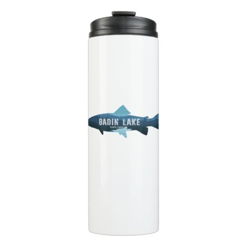 Badin Lake North Carolina Fish Thermal Tumbler