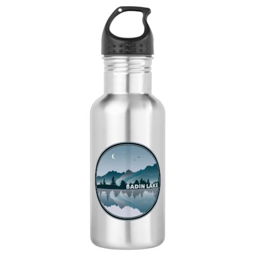 Badin Lake North Carolina Reflection Stainless Steel Water Bottle