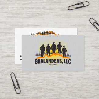 Badlanders LLC Business Card