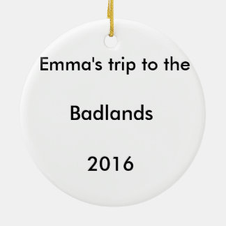 Badlands Christmas Tree Ornament