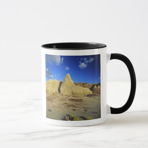 Badlands formations at Dinosaur Provincial Park 7 Mug