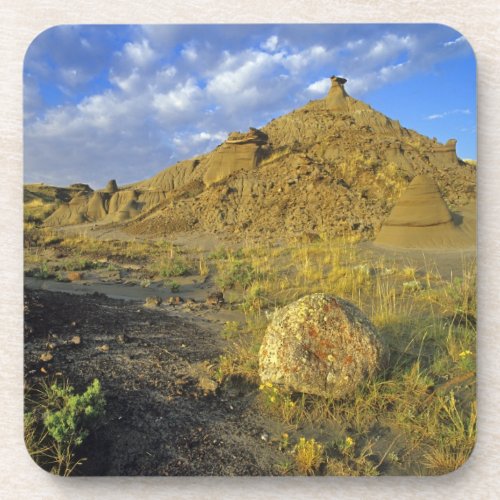 Badlands formations at Dinosaur Provincial Park Coaster