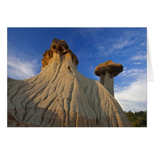 Badlands formations at Makoshika State Park in