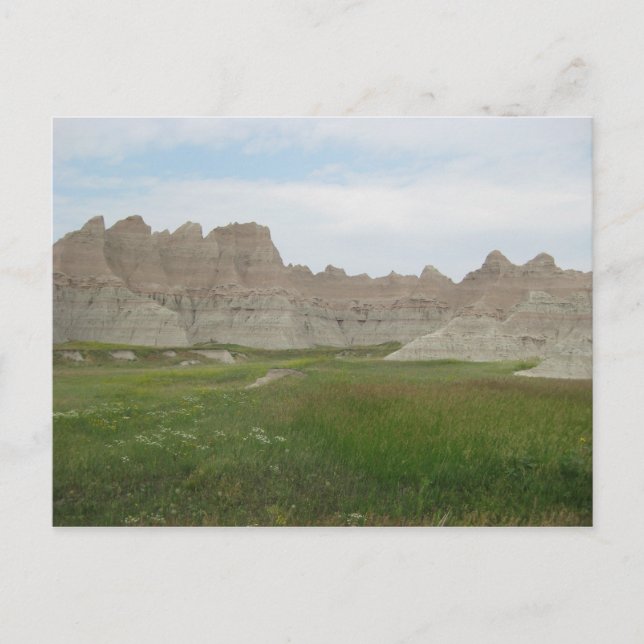 Badlands in South Dakota Postcard (Front)