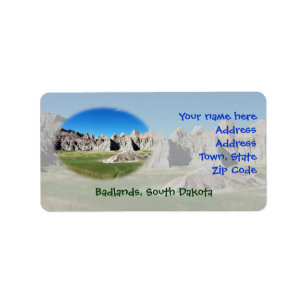 Badlands Label